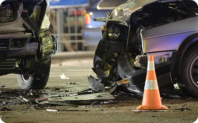 Reclamación de seguro: Colisión vehicular particular
