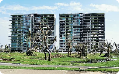 Reclamación de seguro: Condominio afectado por fenómeno hidrometeorológico