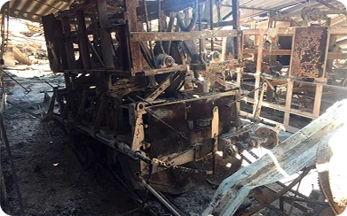 Reclamación de seguro: Incendio en fábrica de pinturas y solventes